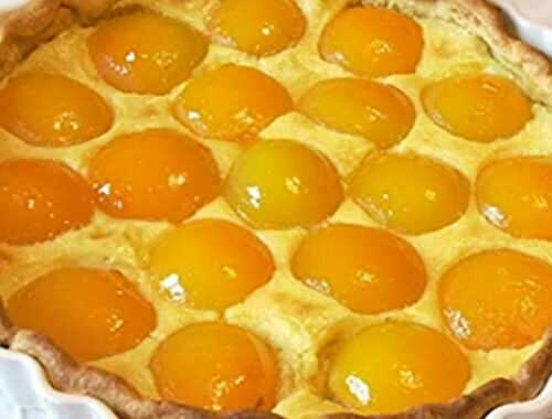 Tarte aux abricots