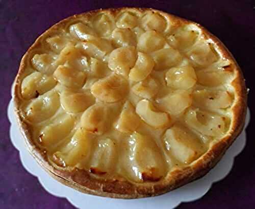 Tarte aux poires à la crème d'amandes