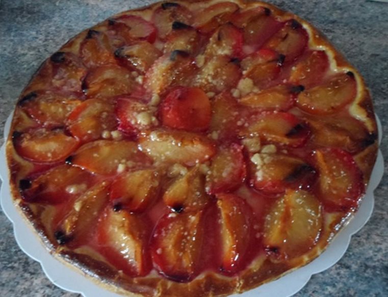 Tarte aux prunes