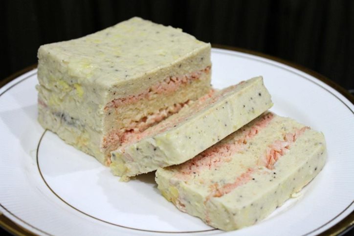 Terrine de la mer à la crème citronnée