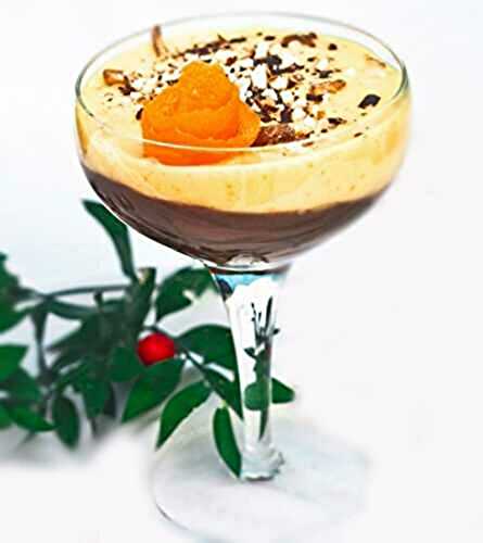 Verrines mousse Chocolat Orange