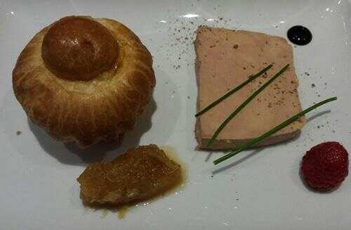 Foie gras et ses petites brioches