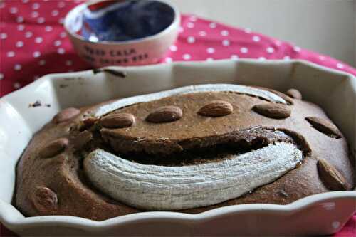 Banana bread végétalien à la chicorée