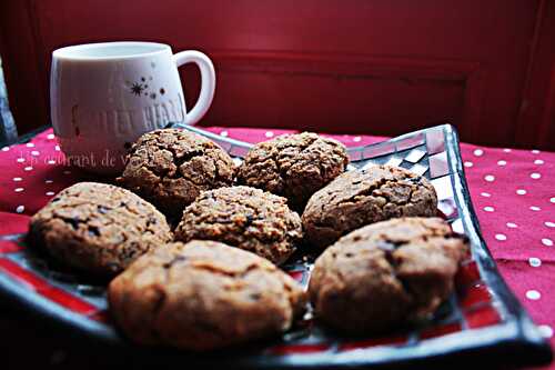 Cookies ultra moelleux à l'okara {sans gluten} - Un courant de vert