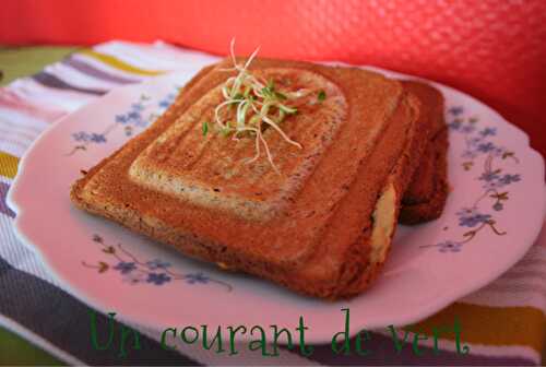 Croque-monsieur végane