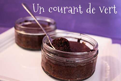 Fondant au chocolat végane