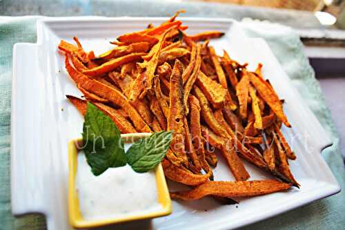 Frites épicées de patates douces