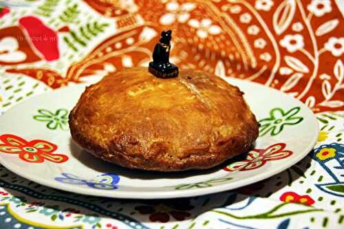 Galette des rois végane au beurre de coing et pomme