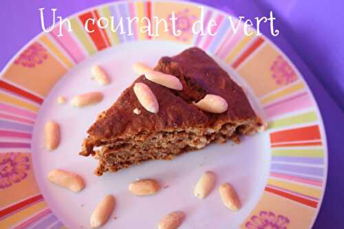 Gâteau végane banane-cacahuètes