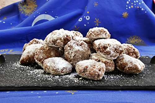 Recette de noël : les kourabieds (végétaliens)