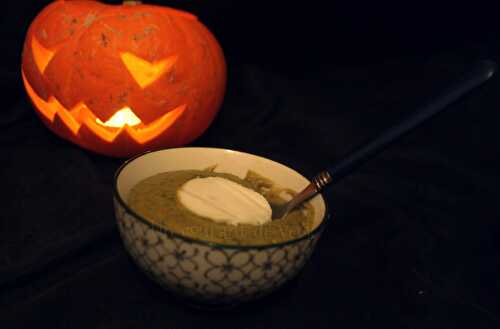 Soupe de bettes aux lentilles corail