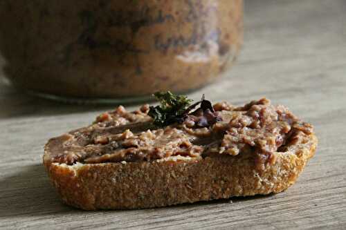 Tartinade de haricots rouges iodée