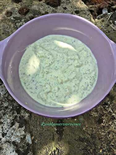  Sauce mozzarella et menthe  pour accompagner les salades d'été