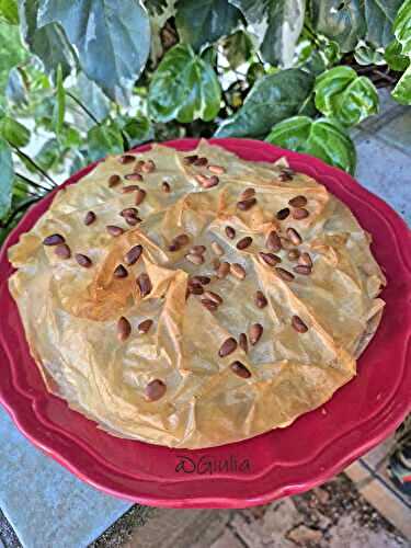 Pastilla au thon et champignons 