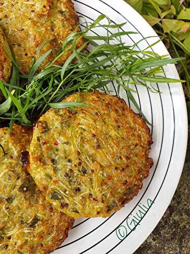 Galettes Quinoa, Courgettes