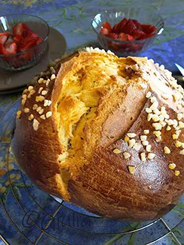 La mouna, la brioche de Pâques  de ma belle -mère