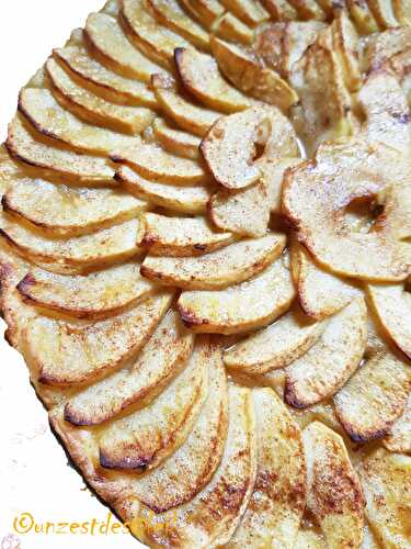 Tarte fine aux pommes facile