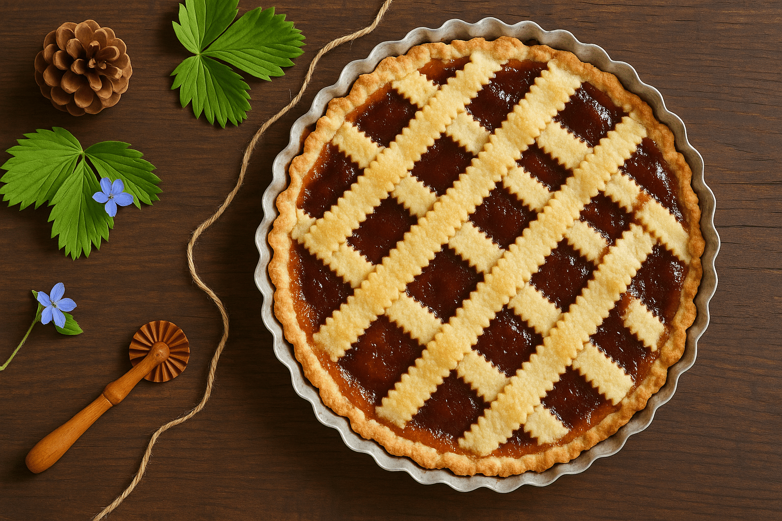Tarte à la confiture de fraises : une douceur simple et gourmande