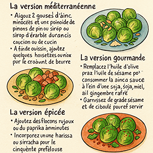 Choux de Bruxelles poêlés : un délice à découvrir sans préjugés