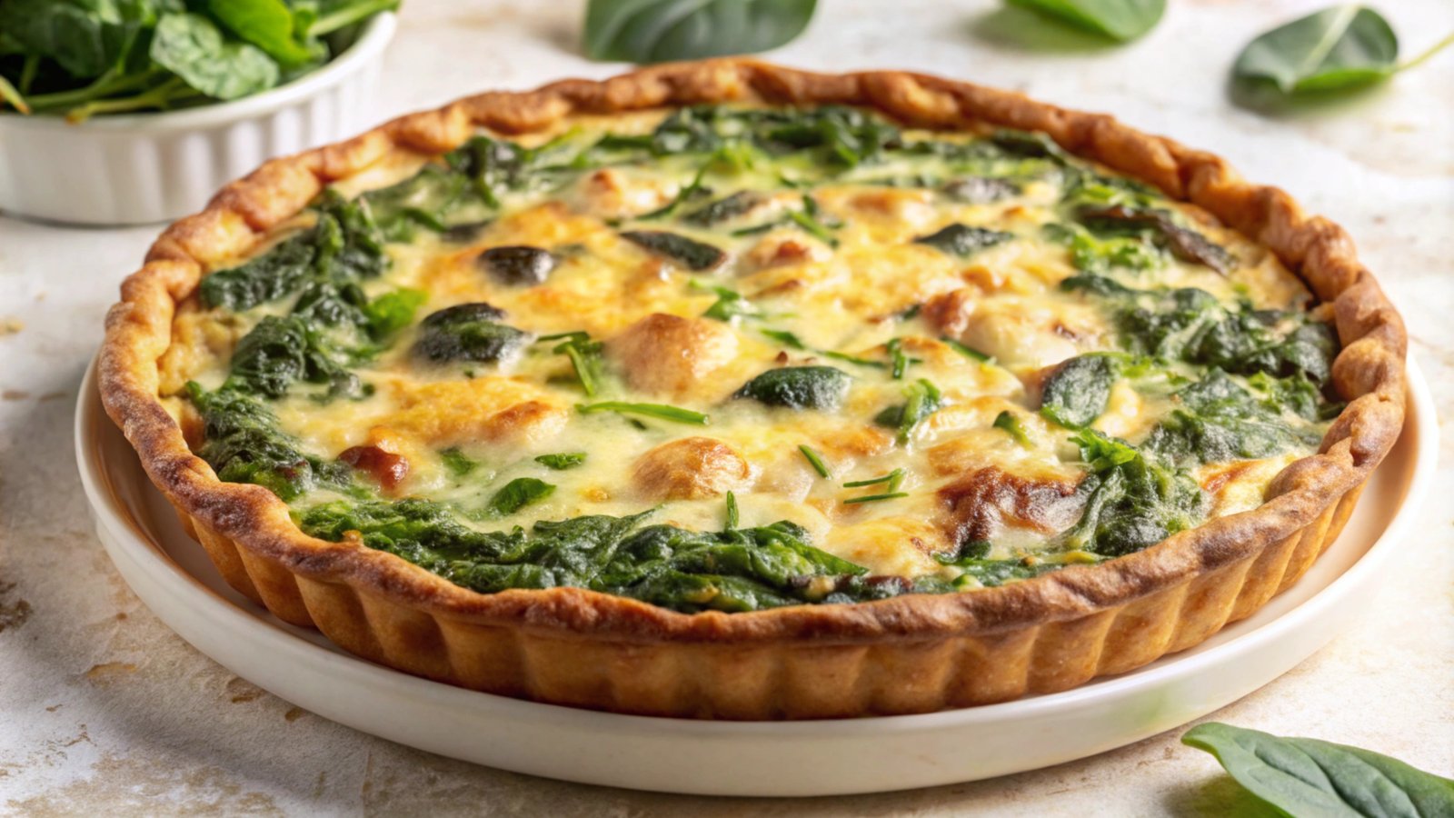 Quiche épinards et saumon : un délice provençal à savourer