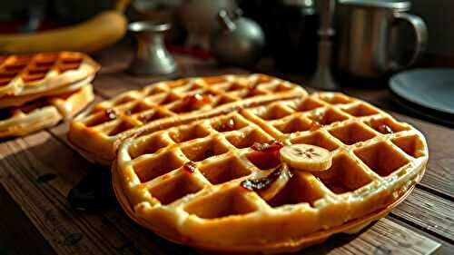 Gaufres bananesques : la recette ChicChew.fr inratable