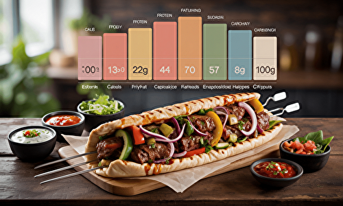 Combien de kcal dans un kebab : valeurs nutritionnelles et conseils santé