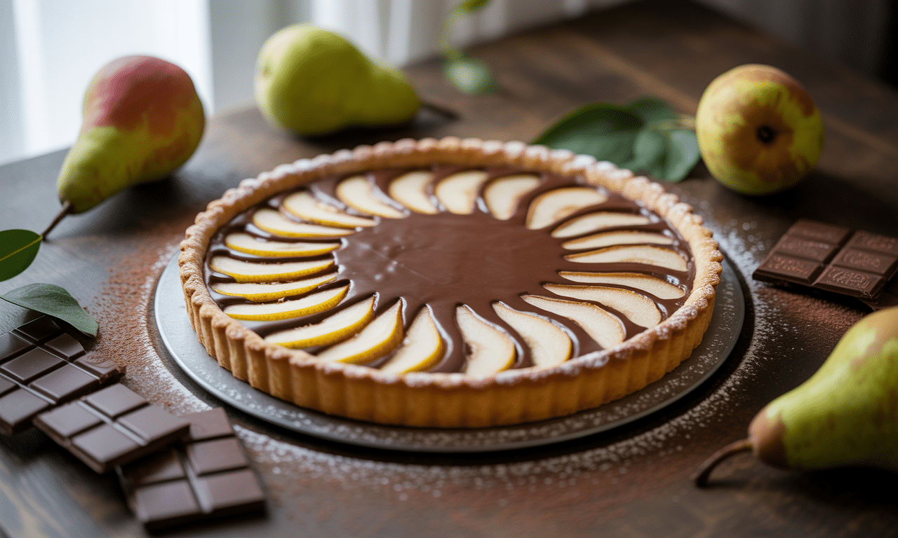 Comment réussir la tarte poire chocolat façon cyril lignac ?