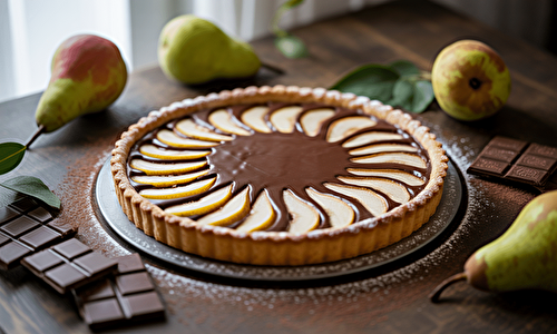 Comment réussir la tarte poire chocolat façon cyril lignac ?