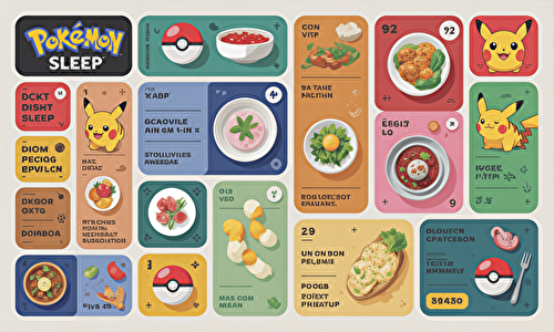 Pokémon Sleep : découvrez tous les plats et recettes exclusives du jeu