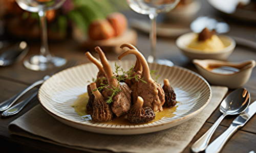 Quel accompagnement choisir avec des ris de veau aux morilles ?