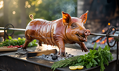Cochon de lait à la broche : astuces pour une cuisson parfaite