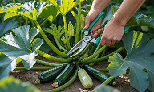 Comment tailler les feuilles de courgette pour stimuler la récolte et prévenir les maladies