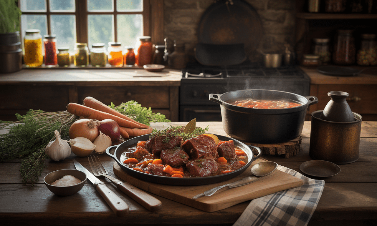 Daube de cerf : recette authentique et astuces pour cuisiner le gibier