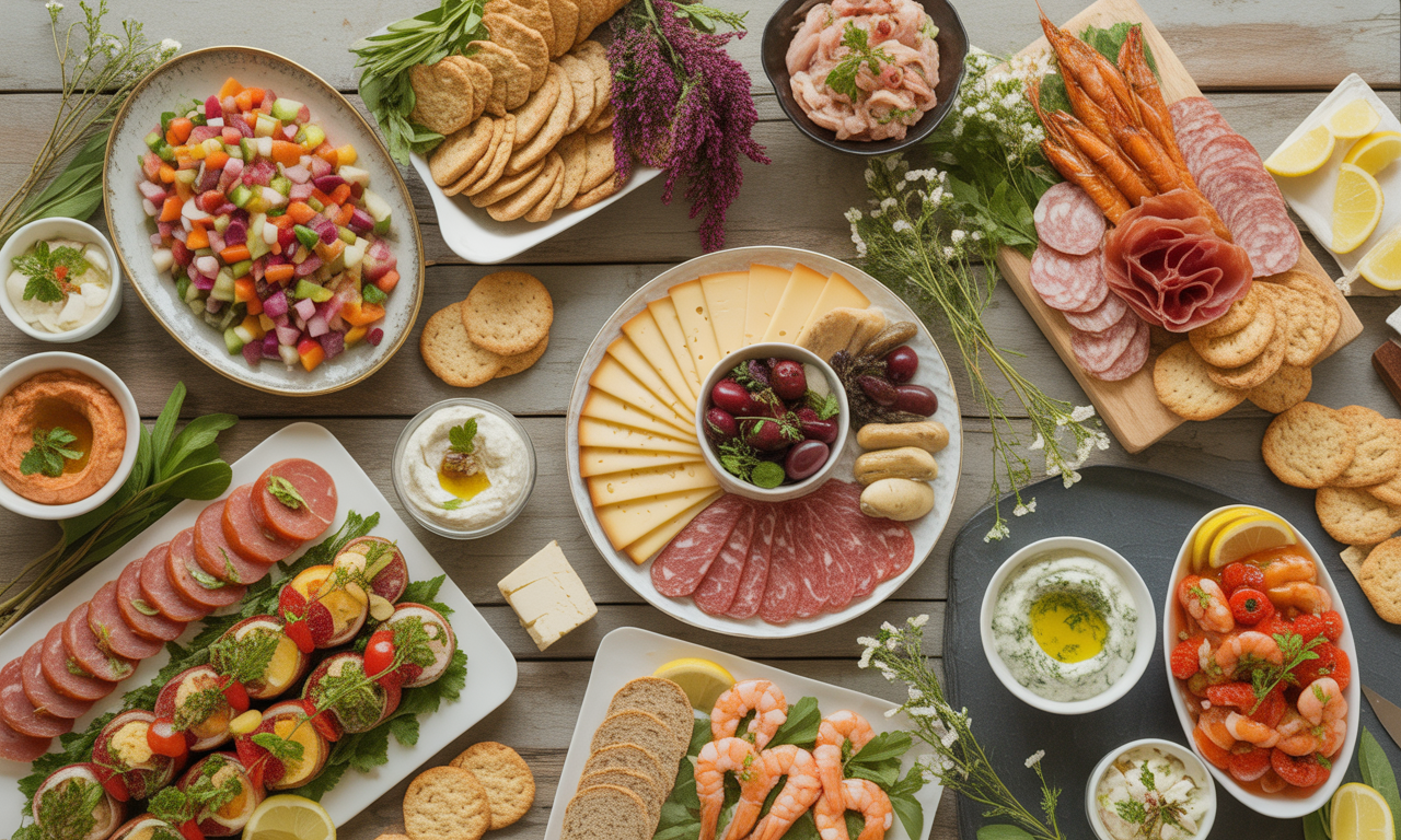 Idées faciles d’entrées froides parfaites pour vos repas d’été