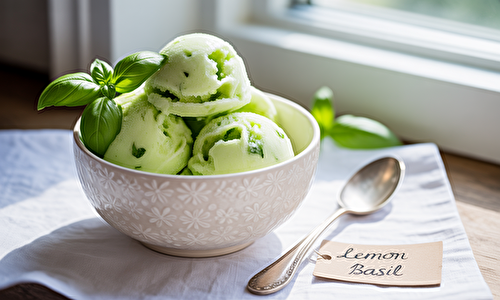 Sorbet citron basilic : la recette rafraîchissante à tester chez soi