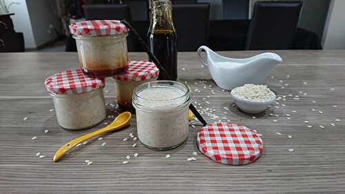Riz au lait crémeux à la vanille - Un Délice de Cacahuètes