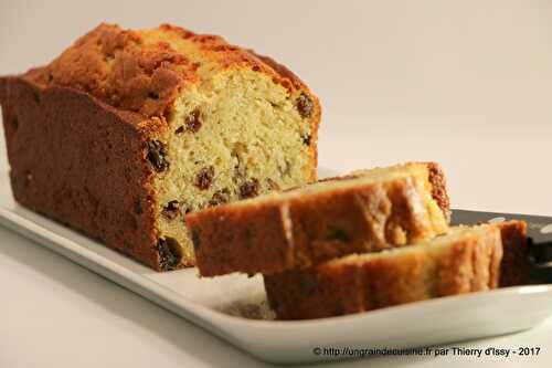 Cake aux raisins secs pour les gourmands