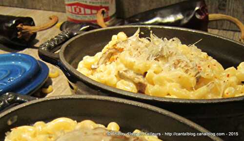 Coquillettes en risotto crémeux aux cèpes