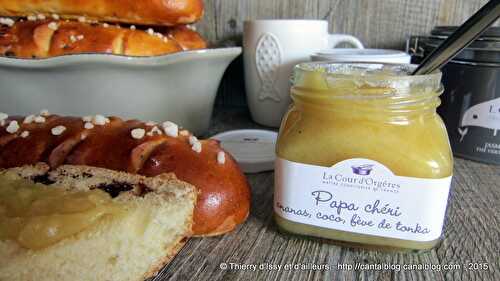 Pain au lait et pépites de chocolat pour la fête des papas