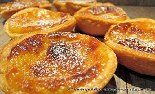 Pastéis de Nata : le petit flan Portugais qui nous rappelle le flan Parisien.