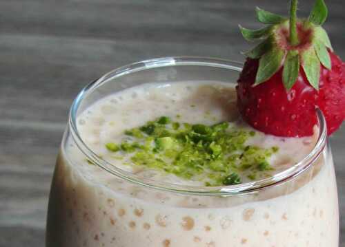 Smoothie gourmand pour le brunch du dimanche