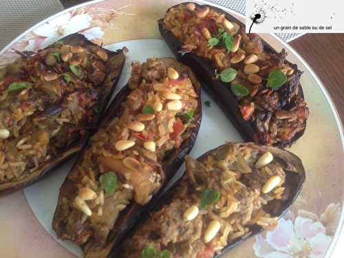 Aubergines farcies