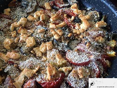 Aubergines gratinées à la bolognaise