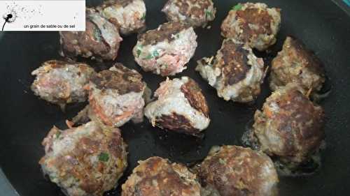 Boulettes de viande de Mlle Gato