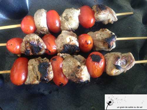 Brochettes d’agneau