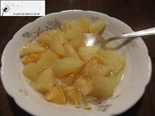 Compote d’ananas
