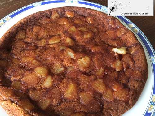 Gateau léger aux poires