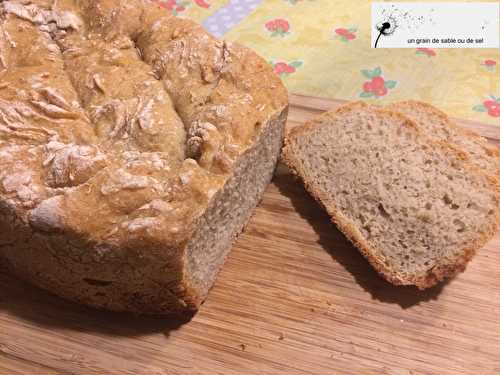 PAIN DE SEIGLE ET SEMOULE EN COCOTTE