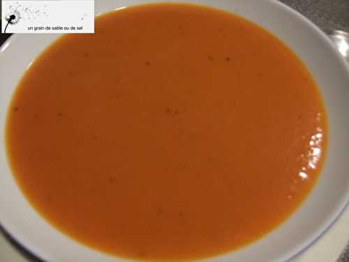 Potage à la tomate anti-gaspi