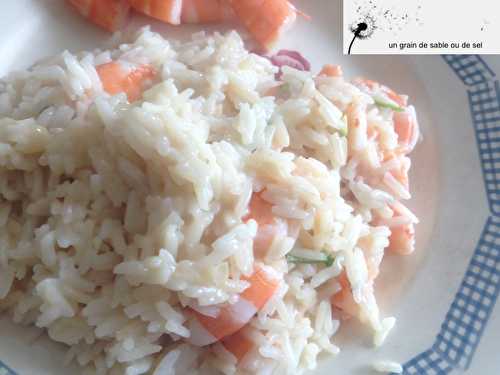 Risotto aux crevettes